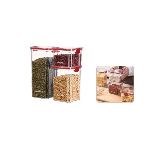 Decakila Sealed Food Container Set (KMTT125)