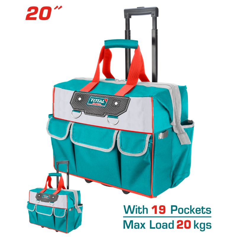 Total Tools Rolling Rigid Tool Bag (THRRTB2012)