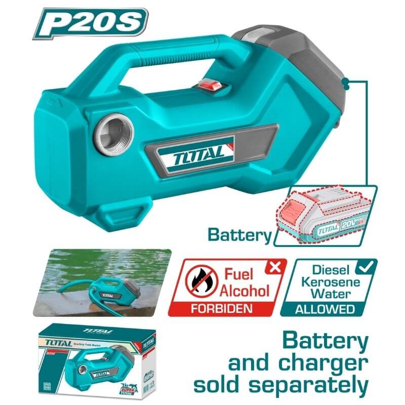 Total Tools Lithium-ion Transfer Pump (TTPLI2001)