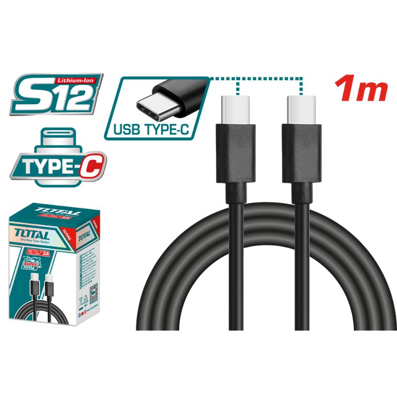 Total Tools USB type-C to type-C cable (TIUCC02)