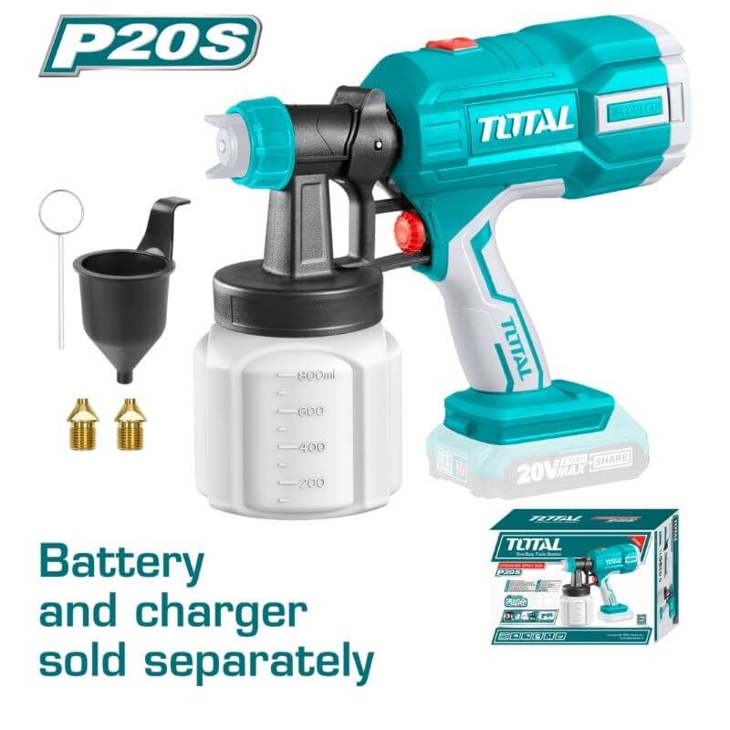 Total Tools Lithium-Ion Spray Gun (TSGLI2003)