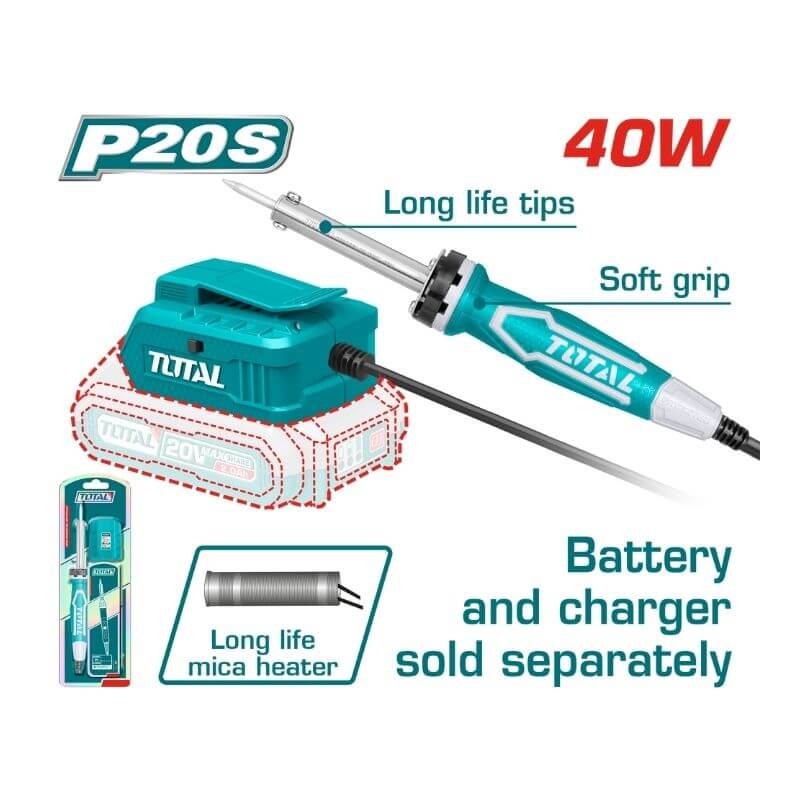 Total Tools LITHIUM-ION SOLDERING IRON (TSILI2001)