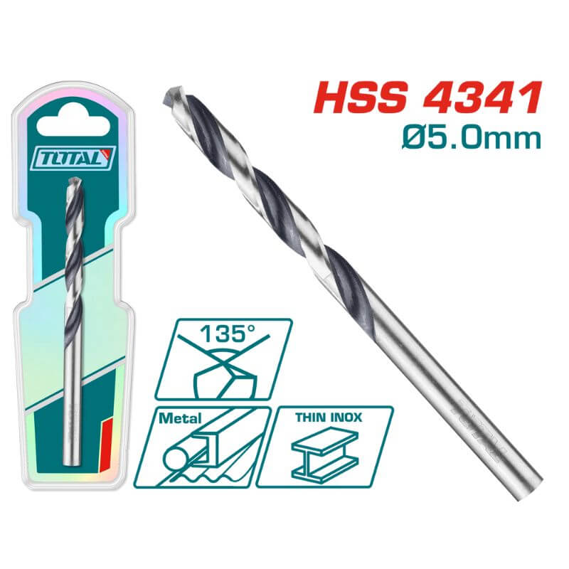 Total Tools 4341 HSS drill bit (TAC1200504)