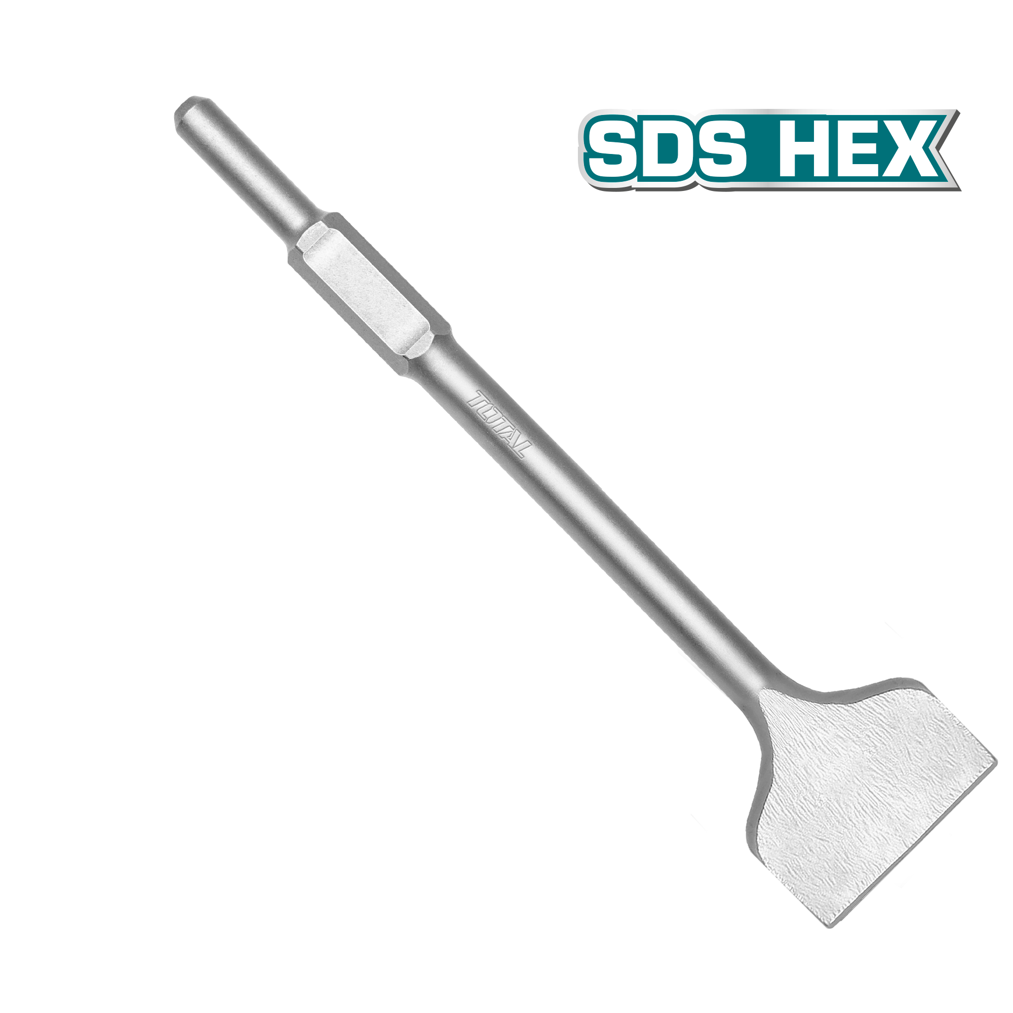 Total Tools Hex Chisel 30x410x100mm Flat (TAC1532302)