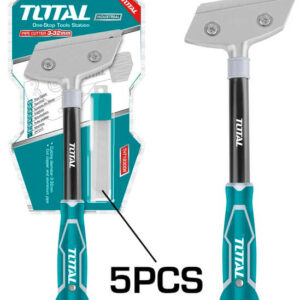 Total Tools SCRAPER METAL WITH 6 PC BLADE 300MM (THT183006)