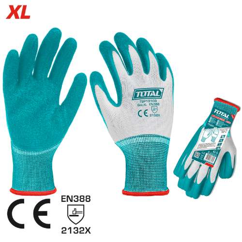 Total Tools Latex Gloves XL (TSP13103)