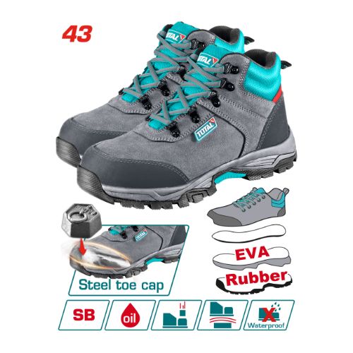 Total Tools Safety Boots (TSP205SB.43)