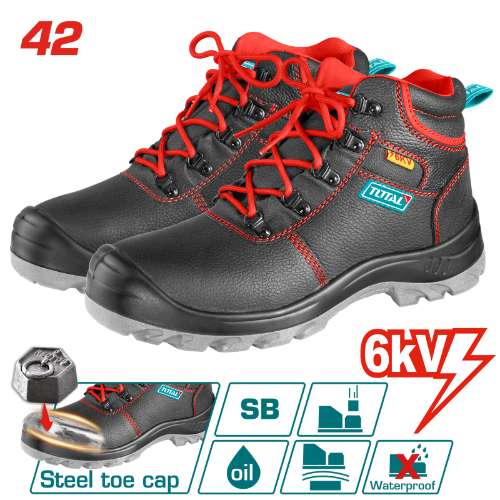 Total Tools Insulated Safety Boots (TSP207IDSB.42)