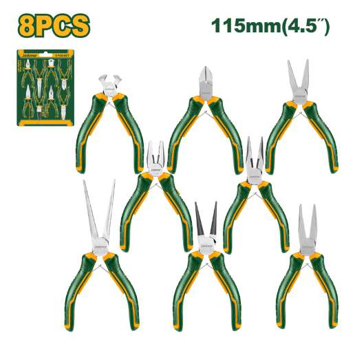 Jadever 8 Pcs Mini pliers set (JDPS1618)