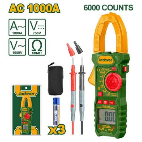 Jadever Digital AC clamp meter (JDDM6508)