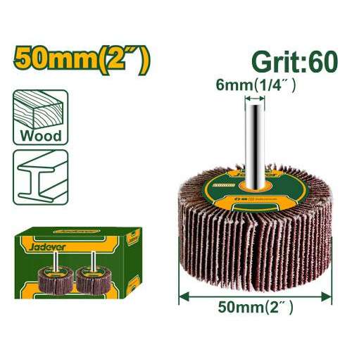 Jadever Flap wheel With Shaft (JDYW5002)