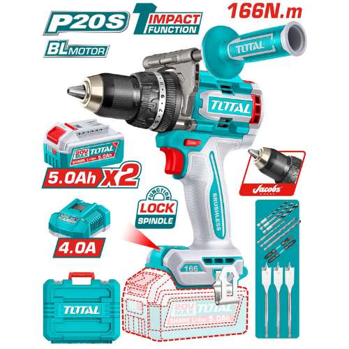 Brushless cordless impact drill (TIDLI201668)