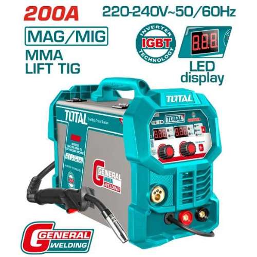 Inverter MAG/MIG/MMA/TIG Lift welding machine (TMGT20058)