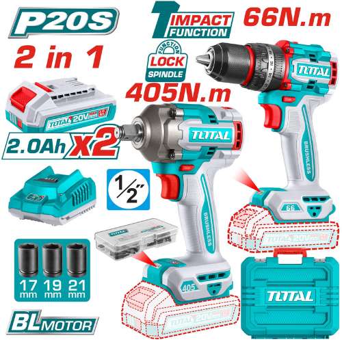 Cordless 2 pcs combo kit (TCKLI20286)