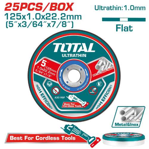Ultra-thin metal cutting disc set (TAC21012525)