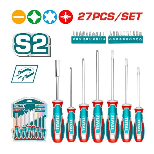 27 Pcs Screwdriver set (TKSDS2726)
