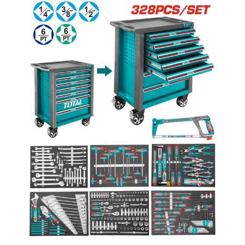 328 Pcs Tool Chest Set