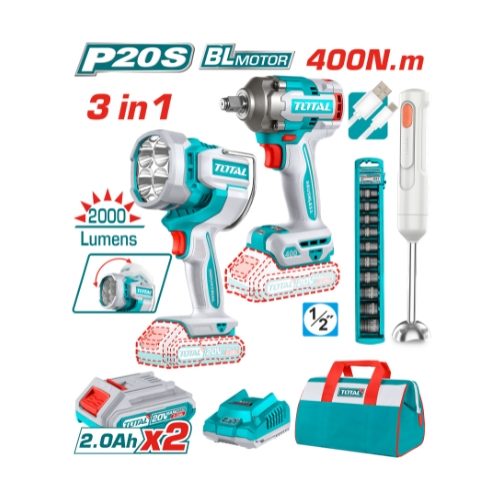 Cordless 3 Pcs combo kit (TOSLI240961)