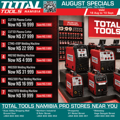 Total Tools Welding Machine Specials